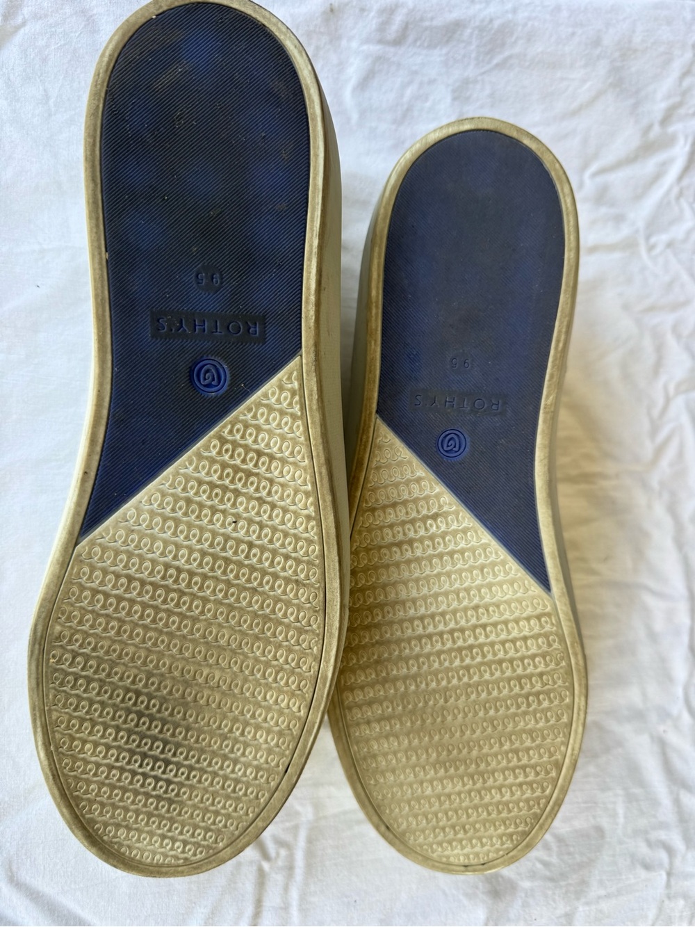 Rothy's White Slip-On Knit Shoe - Picture 5 of 9